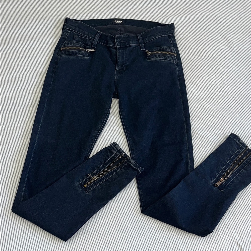 Hudson Jeans Dark Blue Skinny Jeans